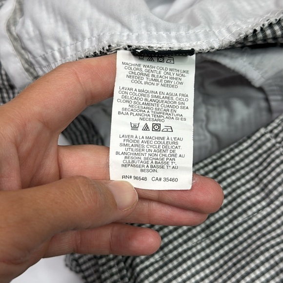 Oakley Black White Gingham Shorts Size 36 - Picture 4 of 8